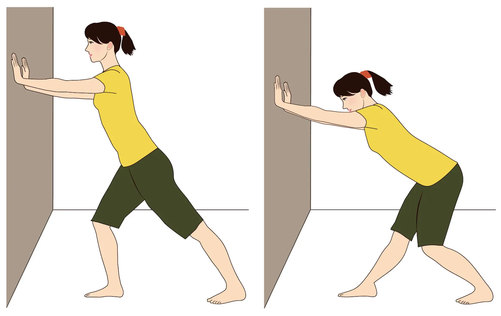 ふくらはぎストレッチ